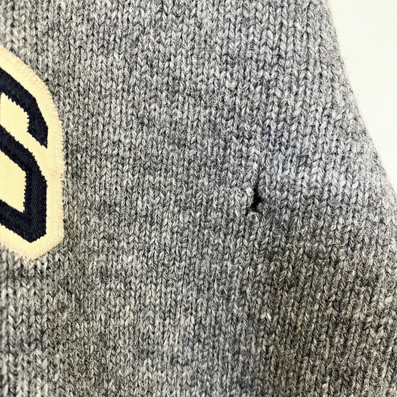 Ralph Lauren Sweater XL Vintage RL 100% Wool Academia Preppy - Picture 7 of 9